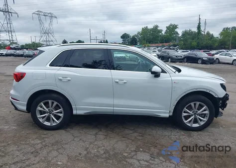 2021 Audi Q3 Premium 45 Tfsi S Line Quattro Tiptronic из США, поврежденный, VIN WA1DECF32M1038247